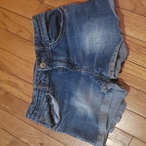 Pony Tails jean shorts size 12